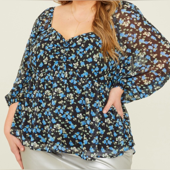 ARULA Tops - NWT 🎉HP🎉 Arula Ophelia blouse, Arula size A